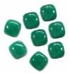 Jedinečné drahokamy Prírodné 3x3mm až 8X8MM zambijský zelený Smaragdový vankúš tvar Cabochon Najlepšia kvalita
