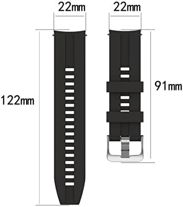 DFAMIN 22mm náhradné remienky na zápästie remienok pre Huawei Watch GT 2 42 / 46mm SmartWatch remienok pre Samsung