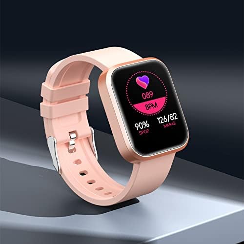 Inteligentné hodinky, Full-dotykový displej Smartwatch pre Android & amp; iOS s monitorom krvného tlaku, IP67