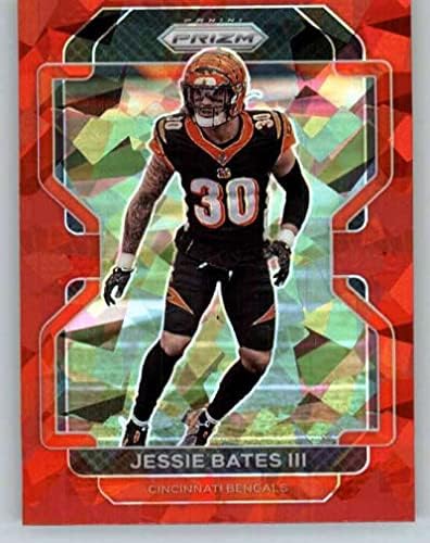 2021 Panini Prizm Prizm Red Ice 276 Jessie Bates III Cincinnati Bengals NFL Football Trading Card