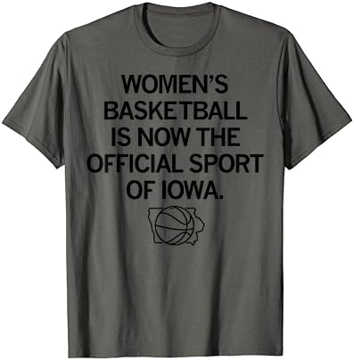 Ženský Basketbal je teraz oficiálnym športom trička Iowa