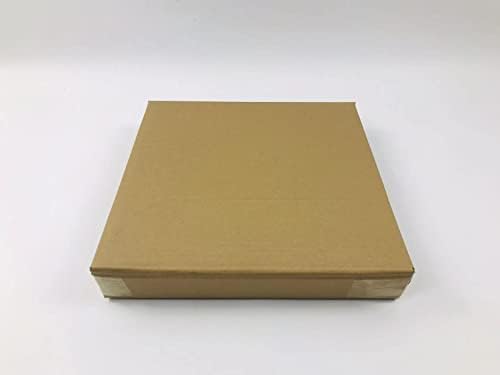 Lqqbox 8 Pack Kraft papierové Vlnité kartónové krabice, na prepravu a balenie, 14 × 14 × 2 palce