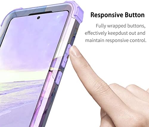 Hekodonk pre Samsung Galaxy A53 5g puzdro, odolná ochrana proti nárazom tvrdý plast + hybridné ochranné puzdro