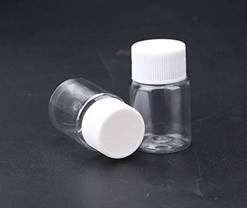 LASSUM 10ks prázdny Plastový liek pilulka Fľaša kontajner pevný prášok lieky chemické fľaše,20ml