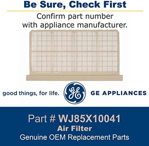 Ge WJ85X10041 originálny OEM vzduchový Filter pre izbovú klimatizáciu ge